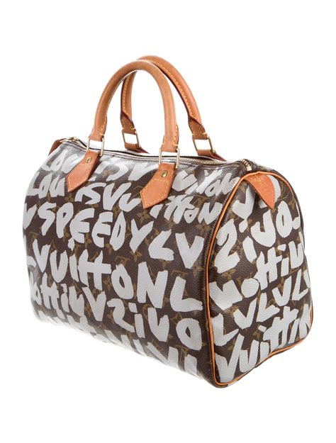 lv graffiti speedy 30